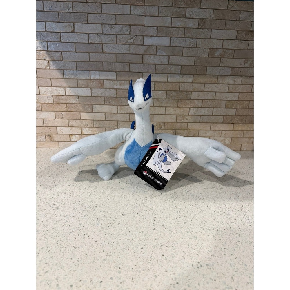 Pokemon Center Lugia Plush 2015 Poke Plush NWT